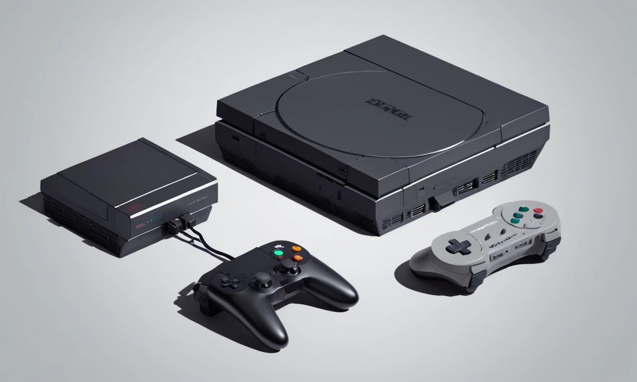 Una imagen de pantalla dividida que compara las consolas de videojuegos icónicos junto con sus correspondientes adaptaciones de películas y TV.