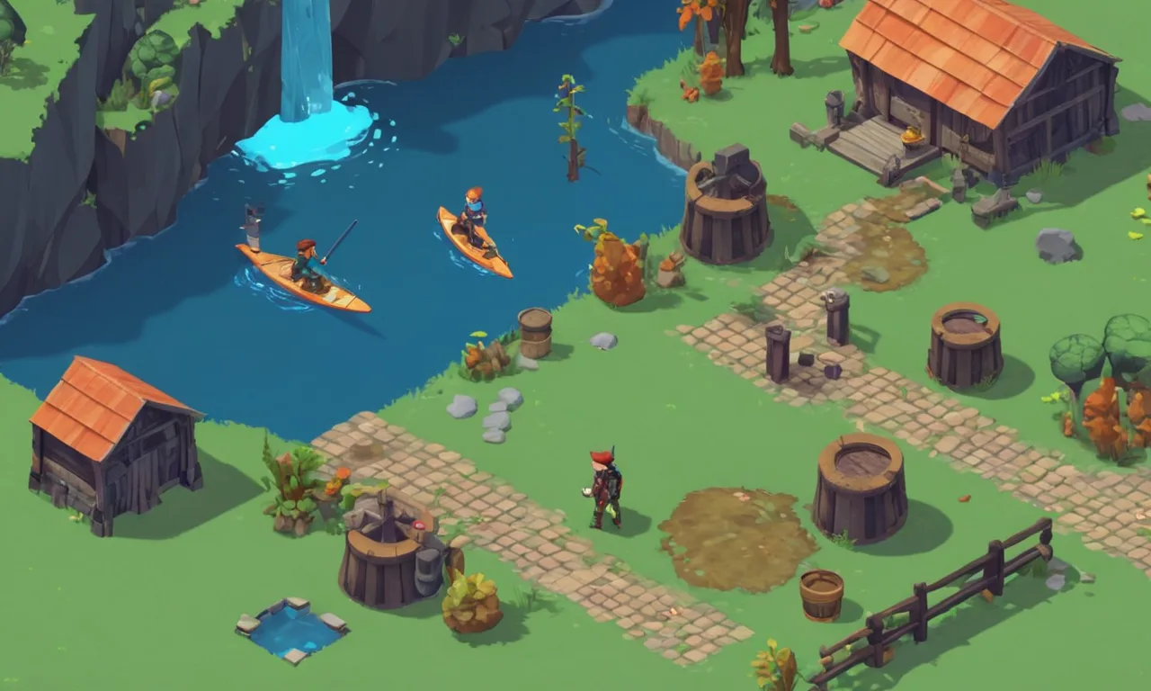 Un controlador de videojuegos rodeado de escenas de juego de acción-aventura en una pantalla de televisión.