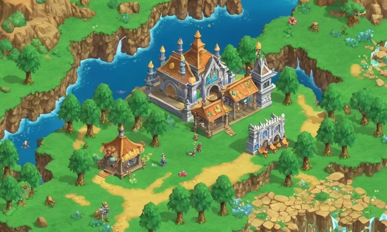 Un gráfico o gráfico que muestra datos de ventas declinantes para el videojuego Final Fantasy Crystal Chronicles.