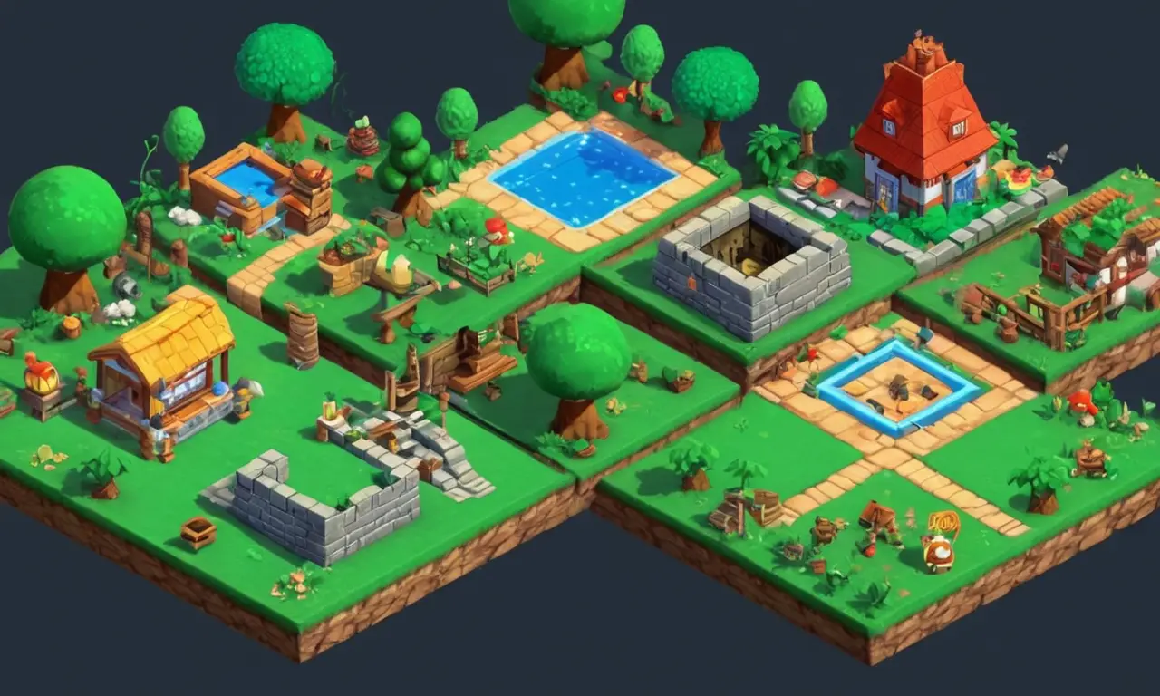 Una comparación de pantalla dividida de juegos exclusivos en varias consolas de Nintendo.