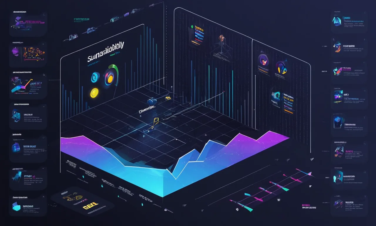 Gráficos y gráficos que ilustran los efectos a largo plazo de los patrocinios sobre sostenibilidad y competitividad en eSports.