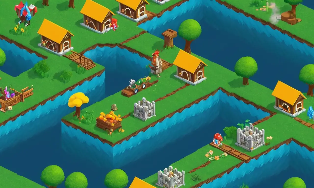 Un gráfico que compara la competitividad de varios videojuegos con el tiempo.