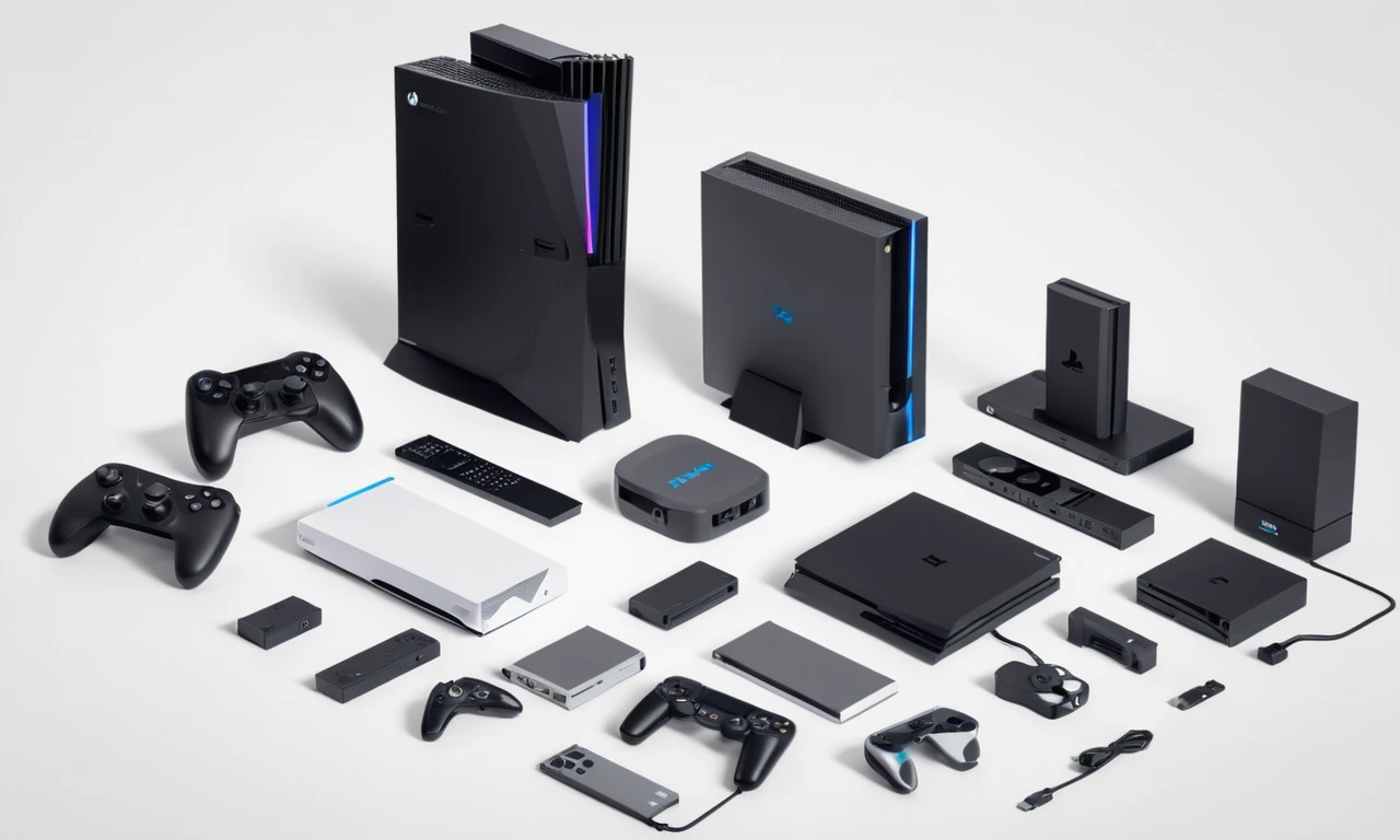 Un gráfico que muestra el cambio de las ventas de juego físico a la distribución digital en varias consolas de juego durante la última década.