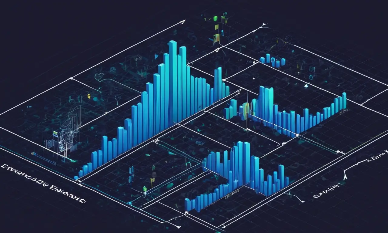 Un gráfico o gráfico que muestra la evolución del papel de los desarrolladores en el ecosistema digital, con flechas y líneas que representan crecimiento e influencia.