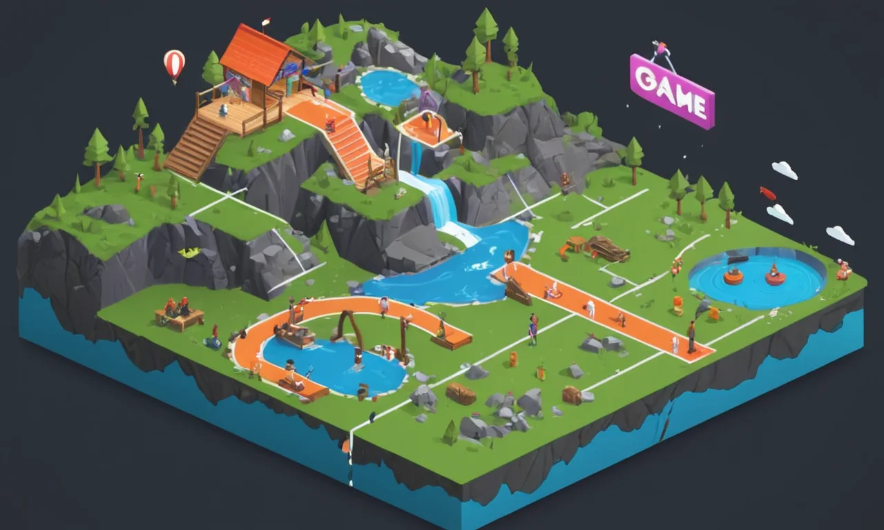 Un diagrama que muestra las etapas del flujo de juego, incluyendo anticipación, emoción, acción y satisfacción.