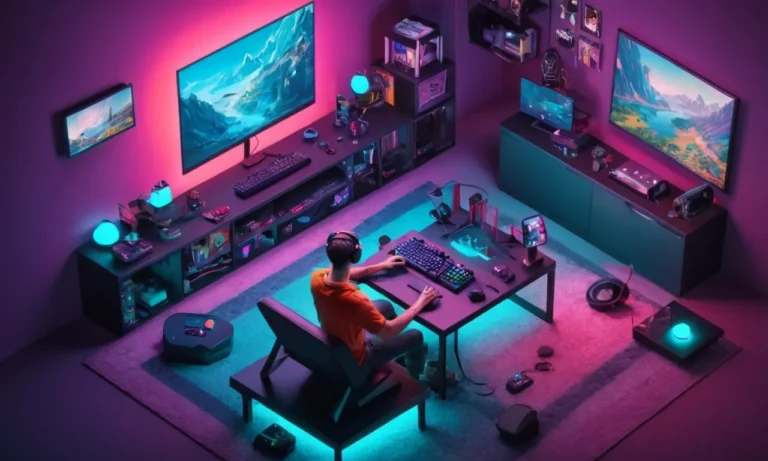 Un jugador adulto inmerso en un juego lleno de acción en una consola