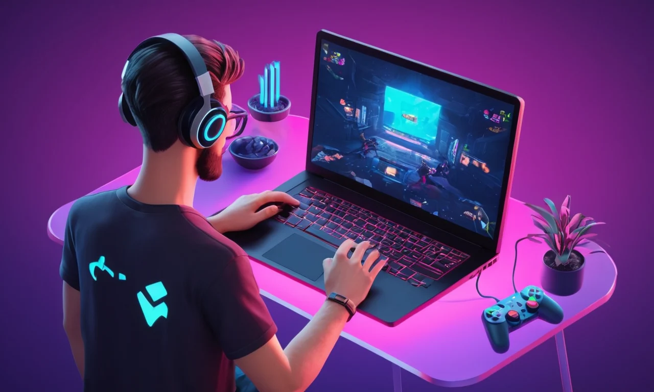 Las manos de los jugadores ajustando la configuración del juego en una consola o PC.