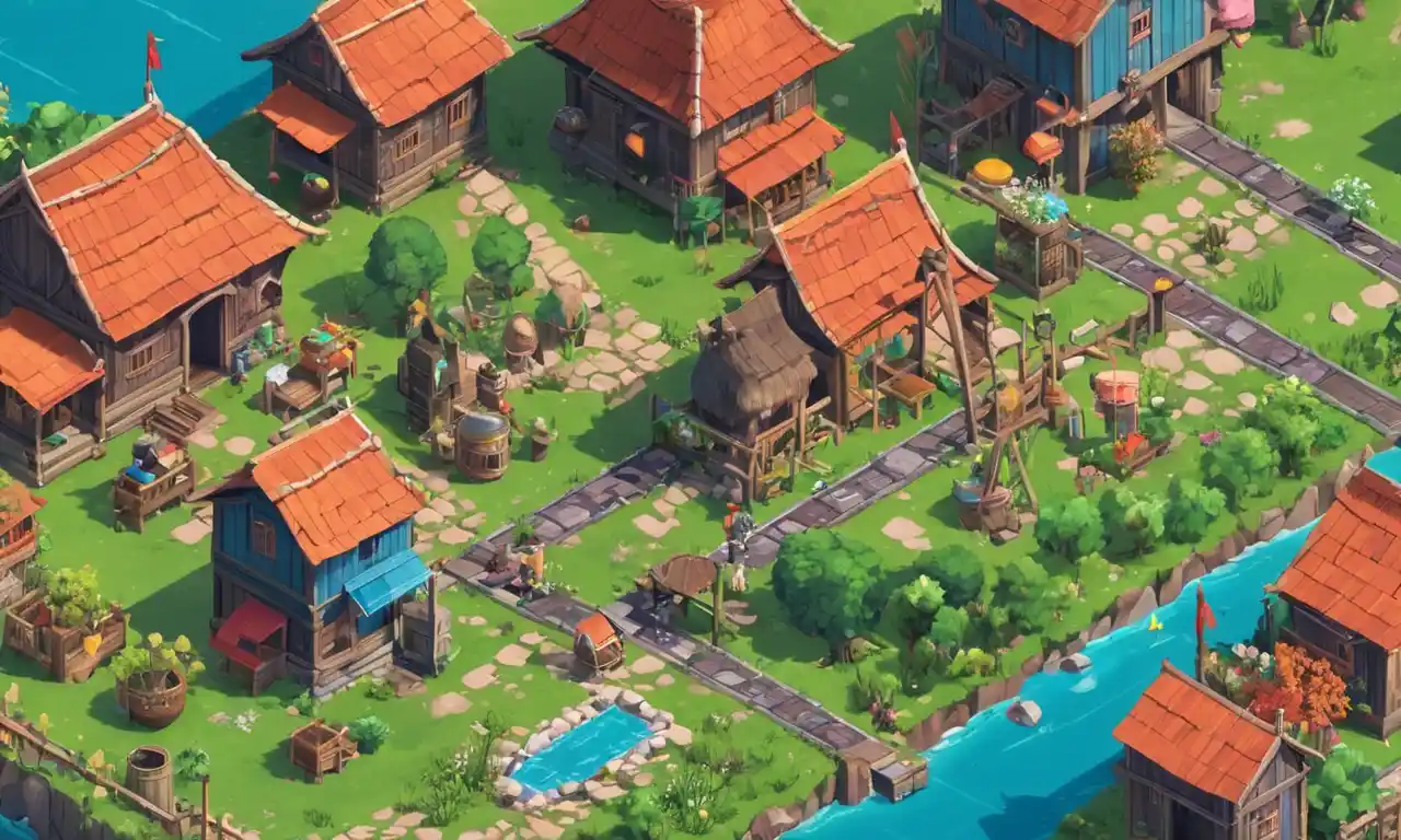 Imágenes de arte conceptual que representan diversos personajes en diferentes configuraciones de videojuegos y géneros.