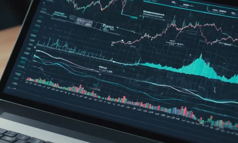 Gráficos y gráficos en una pantalla de ordenador mostrando datos económicos sobre el impacto de la realidad virtual en 2023.