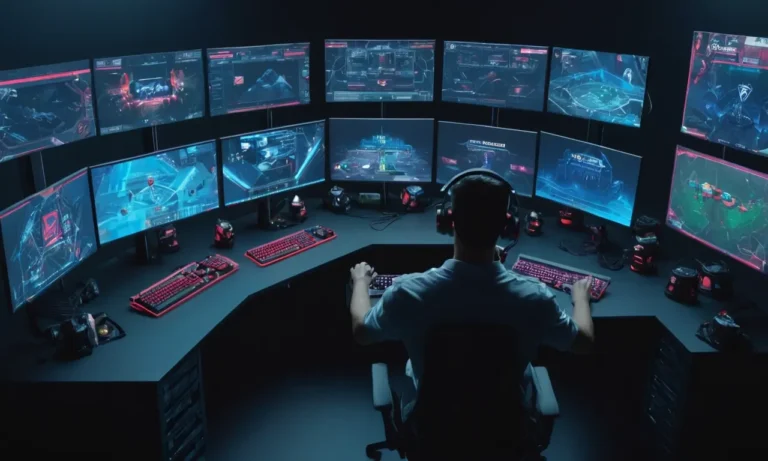 Un investigador analizando datos en una pantalla de computadora