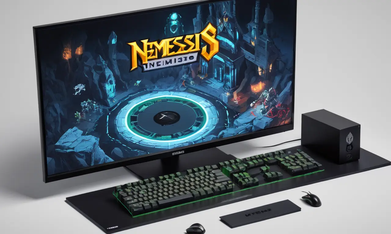 Una pantalla de ordenadores que muestra el proceso de instalación Nemesis mod.