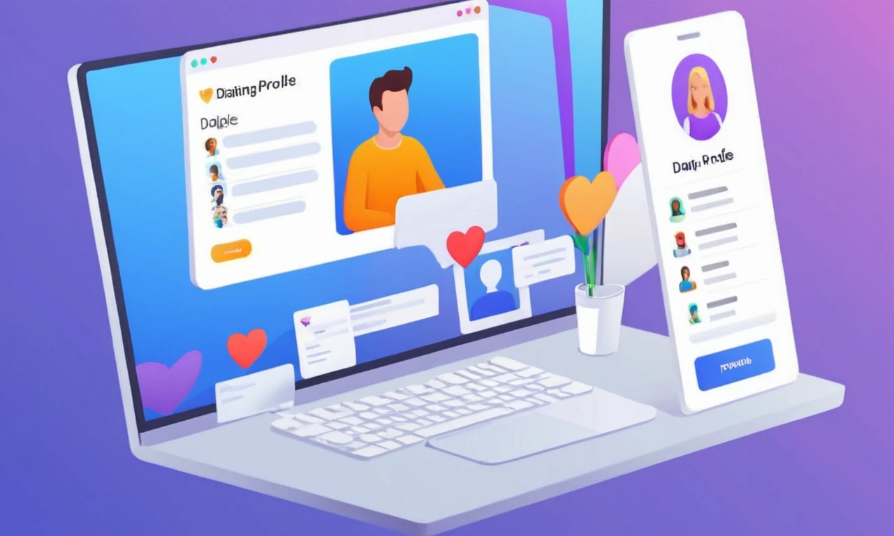 Una persona sentada en un ordenador con múltiples perfiles de citas abiertos en la pantalla.