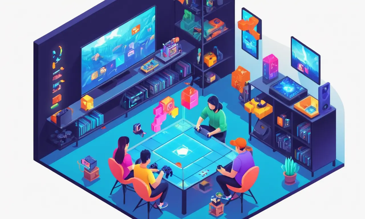 Profesionales de negocios colaborando en laptops, con gráficos y gráficos en el fondo que representan los partidos exitosos.