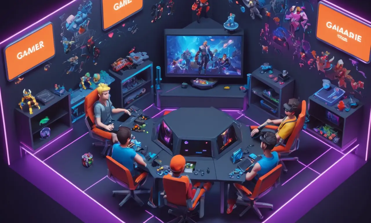 Un jugador sentado frente a una consola