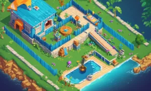 Arte conceptual de los gráficos de videojuegos modernos que muestran estilos y técnicas innovadores.