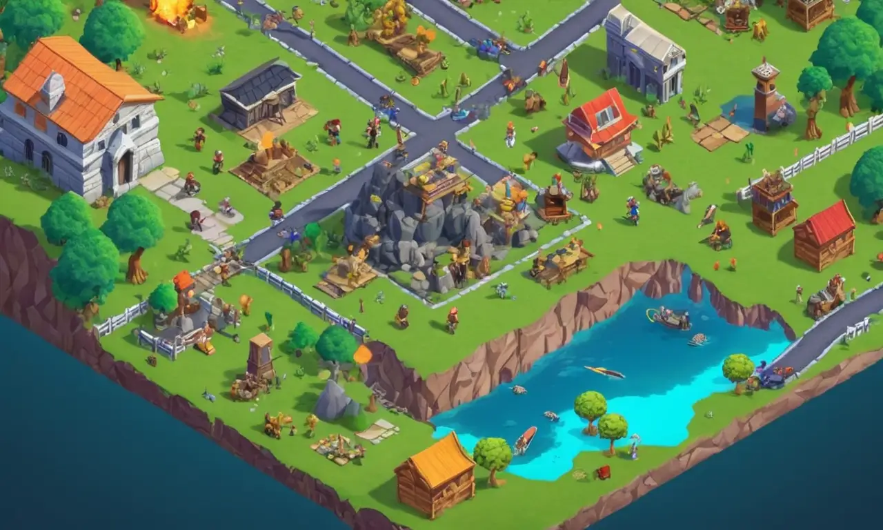 Una imagen de pantalla dividida que muestra la evolución de los juegos multijugador de juegos clásicos a batallas en línea modernas.