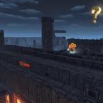 Una captura de pantalla del juego Duke Nukem en un viejo monitor de computadora