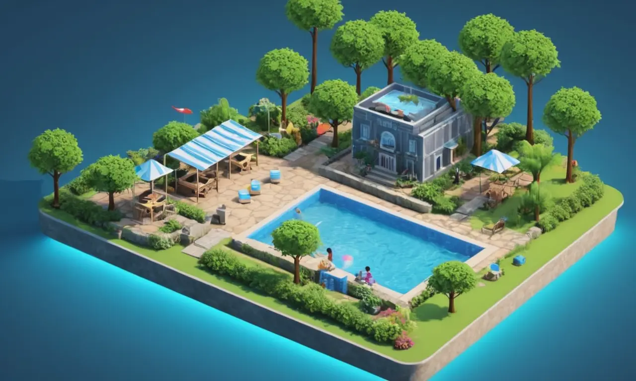 Una persona que utiliza software informático para diseñar y construir entornos 3D interactivos.