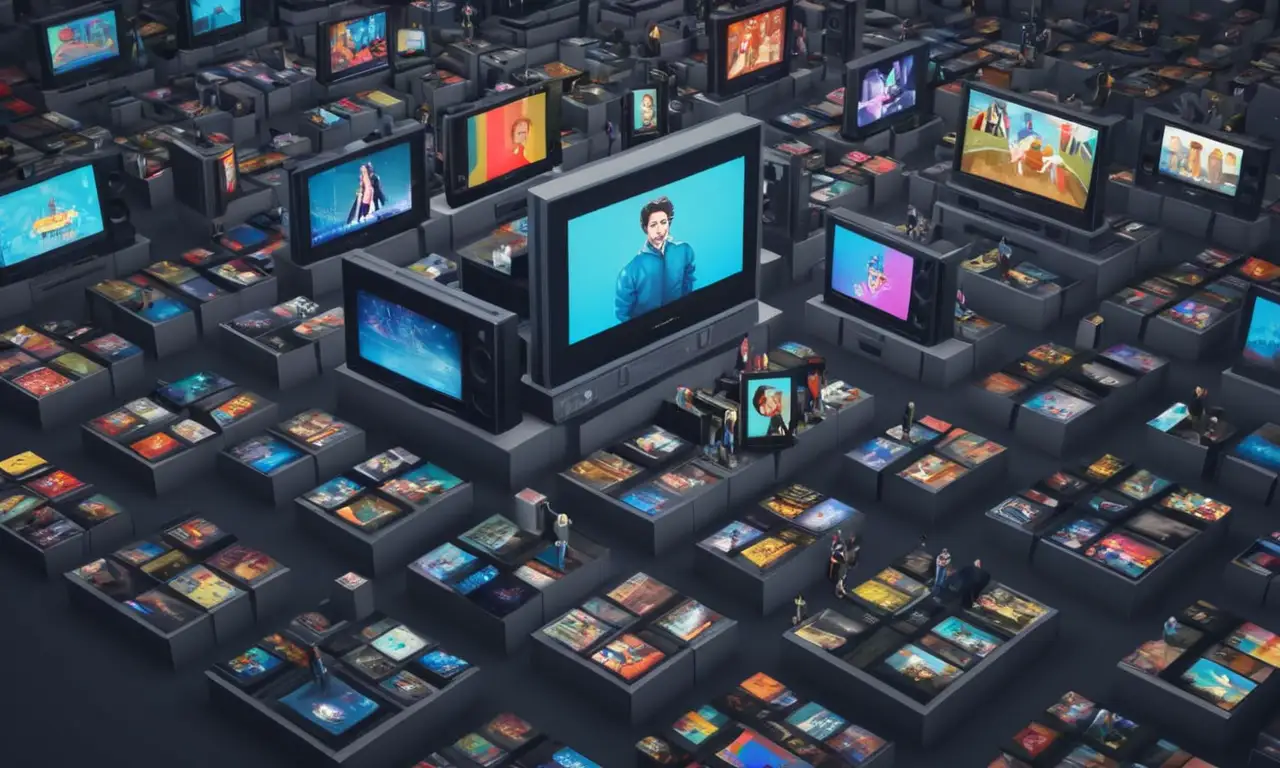 Las personas se reunieron alrededor de televisores o portátiles viendo películas clásicas de culto o programas de televisión en plataformas como VHS