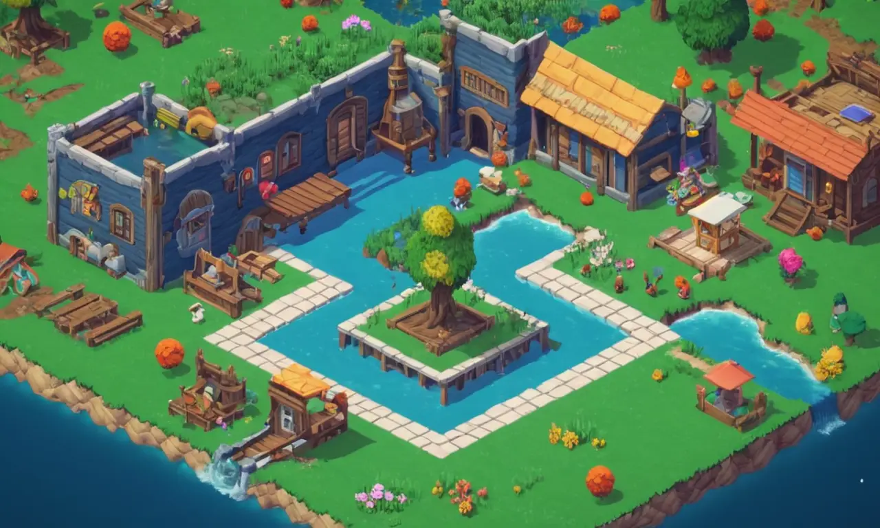 Una captura de pantalla de un videojuego clásico con una interfaz modificada en primer plano, rodeado de elementos de juego nostálgicos.