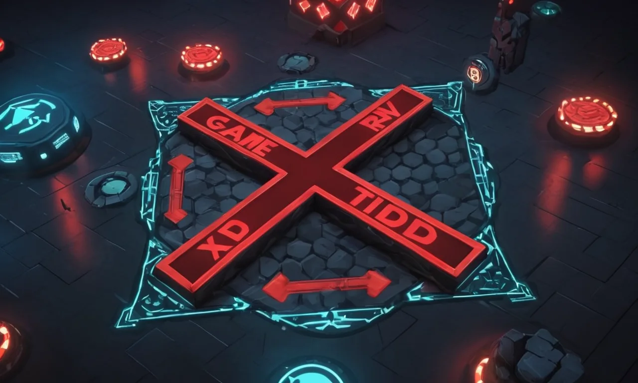 Una pantalla de computadora que muestra varias modificaciones de juego (mods) con un símbolo X rojo que indica contenido prohibido.