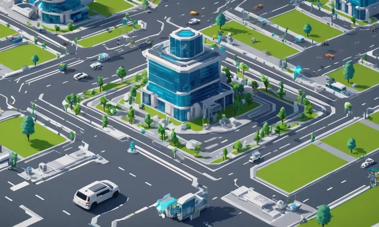 Una plataforma de modding impulsada por AI con herramientas de codificación e interfaces futuristas.