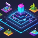 Las manos de los jugadores que sostienen un controlador con una computadora portátil que muestra las calificaciones y opiniones del juego en el fondo.