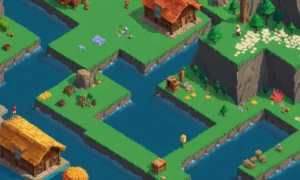 Evolución del arte pixel a gráficos realistas en videojuegos ilustrados por comparaciones lado a lado en pantallas.