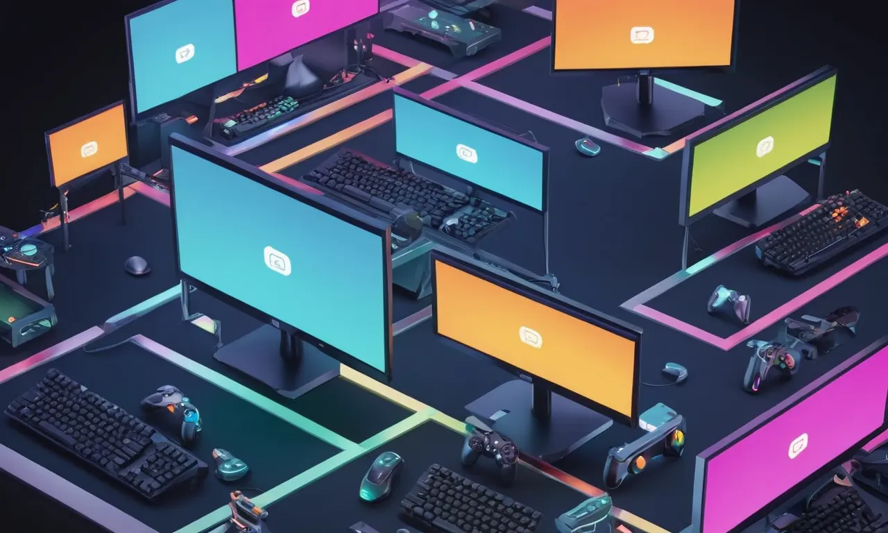 Una pantalla de computadora que muestra múltiples interfaces de juego con chatboxes y perfiles de usuario.