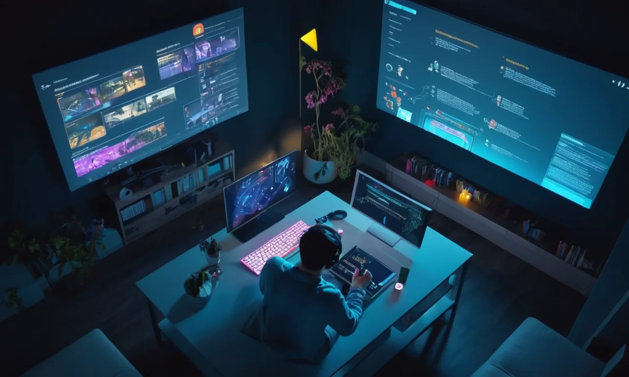 Una imagen de pantalla dividida que muestra a una persona jugando un videojuego junto con unas notas o diagramas psicólogos que resaltan las conexiones entre el juego y la psicología.