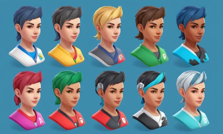 Un personaje de jugadores usando diferentes pieles en pantalla