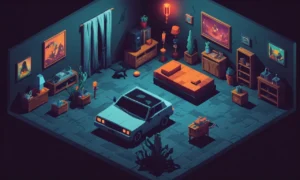 Una serie de pantallas de varios videojuegos de terror