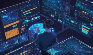 Un jugador se enfrenta a expresar frustración en una pantalla llena de estadísticas de juego y registros de chat.