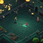 Una captura de pantalla del juego Final Fantasy VII